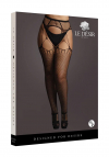 Le Désir Shredded Suspender Pantyhose - Plus Size