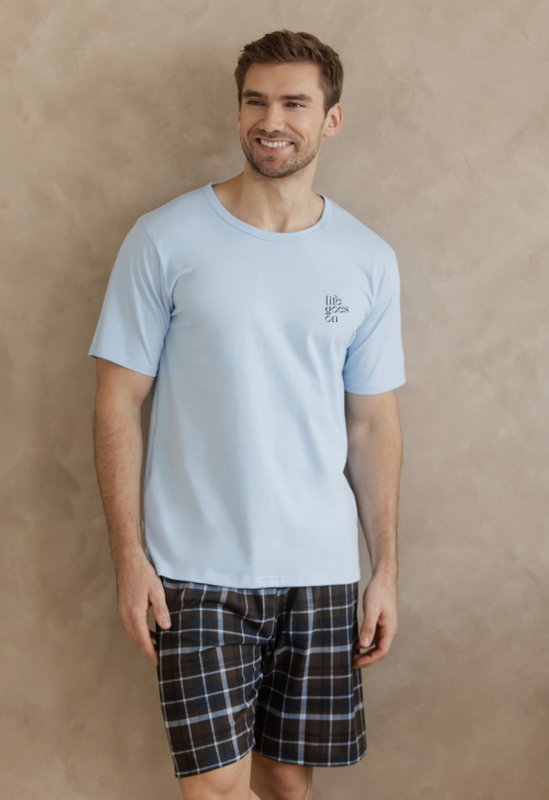 Taro 3582 Piżama Męska Teo M-2Xl