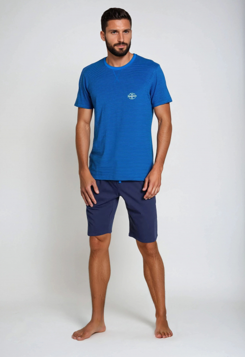 Henderson Piżama Drake 38878-59X Granatowa