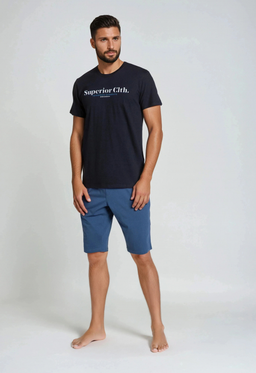 Henderson Piżama Zed 38366-99X Czarno-grafitowa