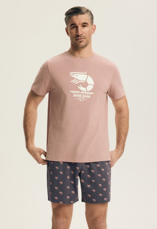 Henderson Piżama Brad 44520 Brudny Róż