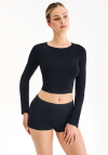 Gabriella Seamless Koszulka Long Sleeve Top