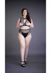 Le Désir Duo Net Key-Hole Bra Set - Plus Size