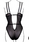 Le Désir Wireless Lace Bodysuit with Adjustable Sliders - One Size - Black