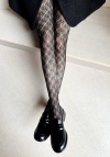 Veneziana Rajstopy Celeste Nero