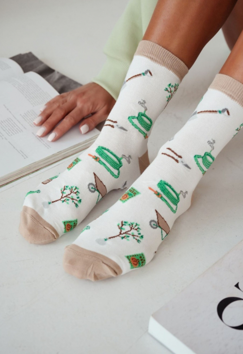 Milena Skarpetki Damskie Ogród 0200.210