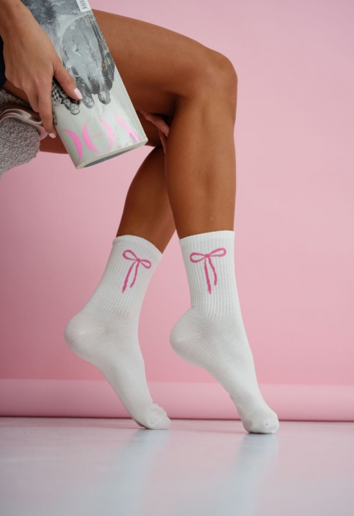 Milena Skarpetki Damskie Kokardka 0200.223