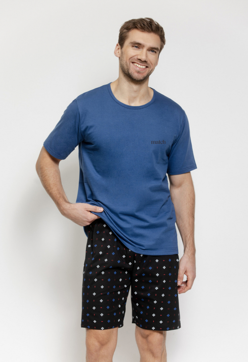 Taro 3580 Piżama Męska Matteo M-2Xl