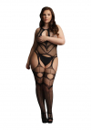 Le Désir Suspender Bodystocking - Plus Size