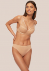 Brazyliany z podwójnym tiulem Kinga Comfort B-861/2 skin