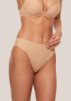 Brazyliany z podwójnym tiulem Kinga Comfort B-861/2 jasny beż
