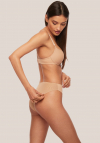 Brazyliany z podwójnym tiulem Kinga Comfort B-861/2 jasny beż
