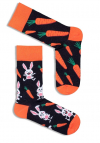 Milena Skarpetki Męskie Króliki I Marchewki 0125.019