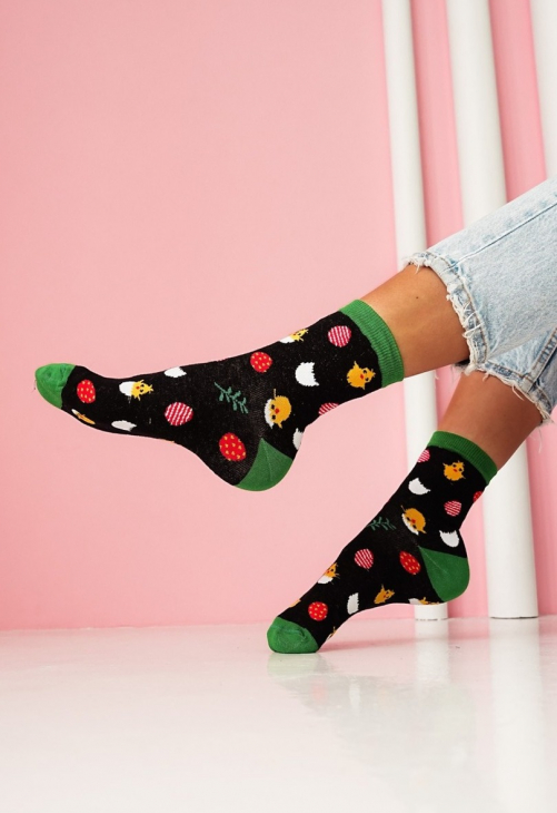 Milena Skarpetki Damskie Wielkanoc 0200.091