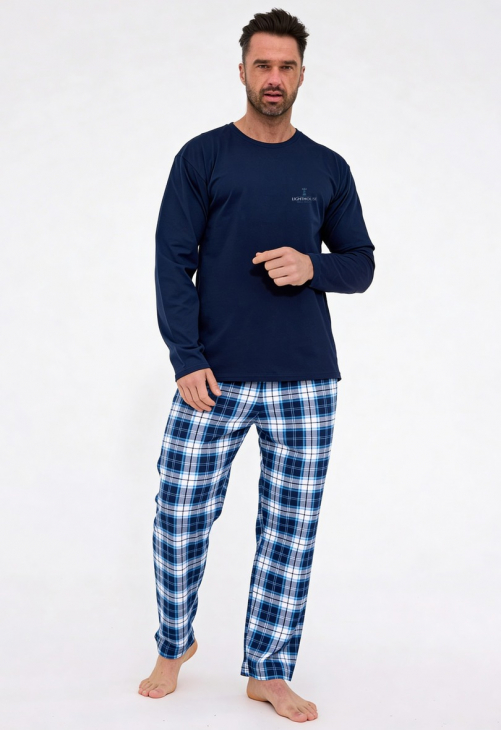 Cornette Piżama Męska Dr 124/220 Bell Rock 3