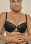 Kinga Koronkowy Biustonosz  Push Up Luna