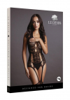 Le Désir Lace Suspender Bodystocking - One Size