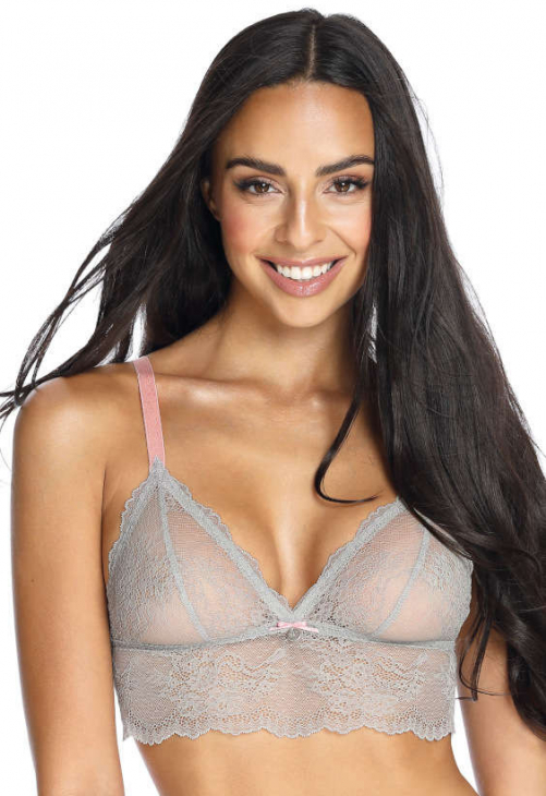 Biustonosz braletka trójkątna Mat M-3442/0 Pure szary