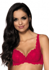 Biustonosz usztywniany Mat M-053/22 Carmela czerwony
