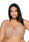 Producent Bielizny Damskiej Mat Lingerie Biustonosz Usztywniany Beż Carmela Big M-053/22