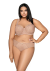 Producent Bielizny Damskiej Mat Lingerie Biustonosz Usztywniany Beż Carmela Big M-053/22