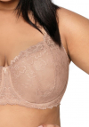 Producent Bielizny Damskiej Mat Lingerie Biustonosz Usztywniany Beż Carmela Big M-053/22