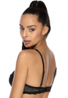 Producent Bielizny Damskiej Mat Lingerie Biustonosz Usztywniany Czarny Lou M-3343/22
