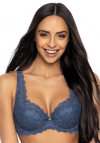Biustonosz usztywniany Mat M-053/22 Carmela szafir