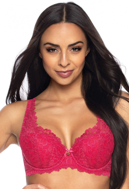 Producent Bielizny Damskiej Mat Lingerie Biustonosz Usztywniany Rubin Carmela M-053/22