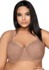 Producent Bielizny Damskiej Mat Lingerie Biustonosz Usztywniany Cappuccino Carmela Big M-053/22