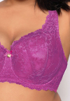 Producent Bielizny Damskiej Mat Lingerie Biustonosz Usztywniany Magenta Carmela Big M-053/22