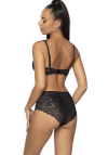 Producent Bielizny Damskiej Mat Lingerie Biustonosz Usztywniany Czarny  Natalie M-3824/22