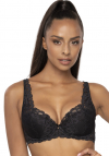 Producent Bielizny Damskiej Mat Lingerie Biustonosz Usztywniany Czarny Natalie Big M-3824/22