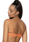 Producent Bielizny Damskiej Mat Lingerie Biustonosz Usztywniany Pomarańcz Carmela   M-053/22