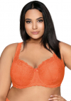 Producent Bielizny Damskiej Mat Lingerie Biustonosz Usztywniany Pomarańcz Carmela Big M-053/22