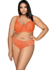 Producent Bielizny Damskiej Mat Lingerie Biustonosz Usztywniany Pomarańcz Carmela Big M-053/22