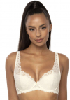 Producent Bielizny Damskiej Mat Lingerie Biustonosz Usztywniany Ecru Natalie M-3824/22