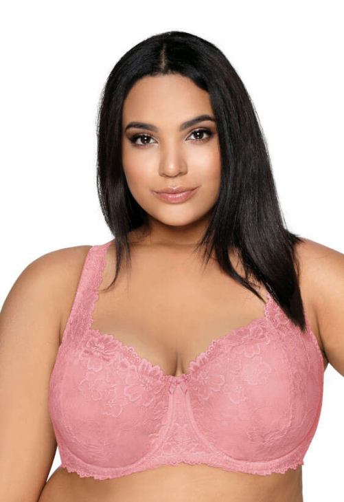 Producent Bielizny Damskiej Mat Lingerie Biustonosz Usztywniany Róż 2 Carmela Big M-053/22