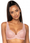 Producent Bielizny Damskiej Mat Lingerie Biustonosz Usztywniany Róż Pudrowy Natalie M-3824/22