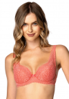 Producent Bielizny Damskiej Mat Lingerie Biustonosz Usztywniany Koral Gravity Big M-4050/22