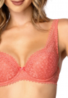 Producent Bielizny Damskiej Mat Lingerie Biustonosz Usztywniany Koral Gravity Big M-4050/22