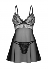 Obsessive Koszula Perisia babydoll + stringi