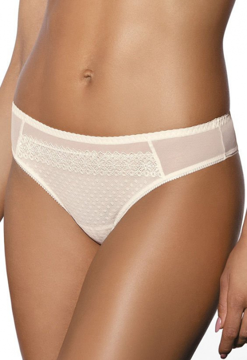 Producent Bielizny Damskiej Mat Lingerie Stringi Mleko Gianna S-2562/4