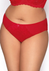 Producent Bielizny Damskiej Mat Lingerie Figi Czerwony Carmela F-053/51/1