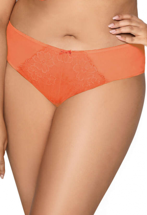 Producent Bielizny Damskiej Mat Lingerie Figi Pomarańcz Carmela F-053/51/1