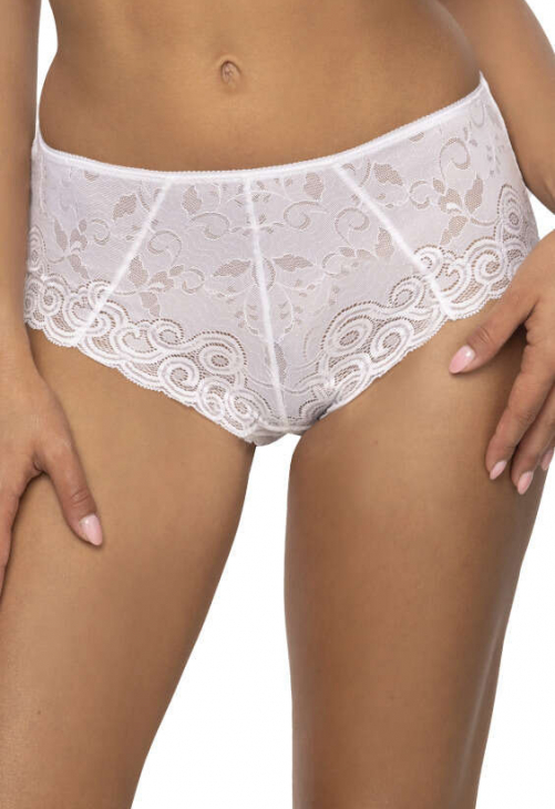 Producent Bielizny Damskiej Mat Lingerie Figi Biały Natalie F-3824/52