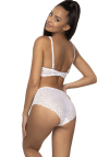 Producent Bielizny Damskiej Mat Lingerie Figi Biały Natalie F-3824/52