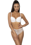Producent Bielizny Damskiej Mat Lingerie Brazyliany Biały Lindsay F-0203/54