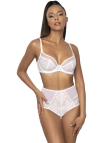 Producent Bielizny Damskiej Mat Lingerie Figi Biały Lindsay F-0203/51