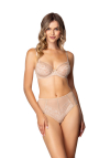 Producent Bielizny Damskiej Mat Lingerie Figi Beż Sonnet F-4001/51